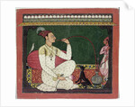 Raja Medini Pal, inscribed on the reverse in Takari characters 'bilauria medini pal', Basohli, Himachal Pradesh, Pahari School, 1735 by Indian School