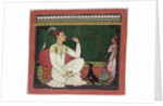 Raja Medini Pal, inscribed on the reverse in Takari characters 'bilauria medini pal', Basohli, Himachal Pradesh, Pahari School, 1735 by Indian School