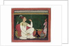 Raja Medini Pal, inscribed on the reverse in Takari characters 'bilauria medini pal', Basohli, Himachal Pradesh, Pahari School, 1735 by Indian School