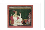 Raja Medini Pal, inscribed on the reverse in Takari characters 'bilauria medini pal', Basohli, Himachal Pradesh, Pahari School, 1735 by Indian School