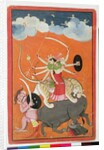 Mahishasuramardini by Indian School