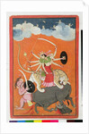Mahishasuramardini by Indian School