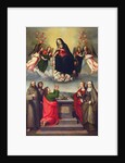 The Virgin of the Sacred Girdle with SS. Thomas, Francis, John the Baptist, Ursula and Elizabeth of Hungary by Ridolfo Il Ghirlandaio