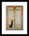 Crucifixion with St. Dominic by Fra (c.1387-1455) Angelico