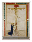 Crucifixion with St. Dominic by Fra (c.1387-1455) Angelico