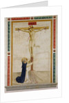 Crucifixion with St. Dominic by Fra (c.1387-1455) Angelico