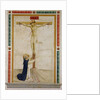 Crucifixion with St. Dominic by Fra (c.1387-1455) Angelico