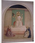 The Mocking of Christ with the Virgin and St. Dominic, 1442 by Fra Angelico