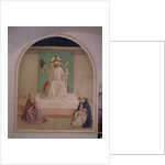 The Mocking of Christ with the Virgin and St. Dominic, 1442 by Fra Angelico