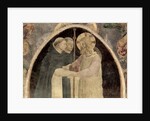 Christ Welcomes Two Dominican Friars by Fra Angelico