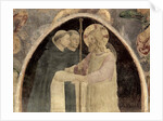 Christ Welcomes Two Dominican Friars by Fra Angelico
