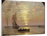 At Sunset, c.1875 by Isaac Walter Jenner