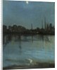 Battersea and the Thames from Chelsea, c.1890 by Theodore Roussel