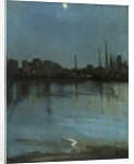 Battersea and the Thames from Chelsea, c.1890 by Theodore Roussel