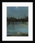 Battersea and the Thames from Chelsea, c.1890 by Theodore Roussel
