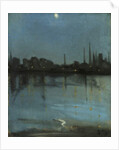 Battersea and the Thames from Chelsea, c.1890 by Theodore Roussel