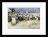 The Beach, Berck-sur-Mer, c.1900 by Patty Townsend Johnson