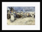 The Beach, Berck-sur-Mer, c.1900 by Patty Townsend Johnson
