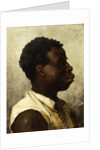 Portrait of a Young African, 1883 by Theophile Marie Francois Lybaert