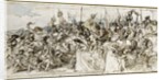 Sketch for 'The Return of the Victors', 1879 by John Gilbert