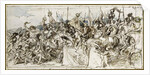 Sketch for 'The Return of the Victors', 1879 by John Gilbert