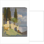 Driving Cattle, Lake Como, c.1900 by Joseph Walter West