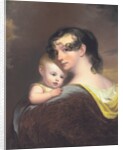 Portrait of Esther Fortune Warren and her daughter Hester, 1811 by Thomas Sully
