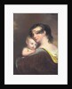 Portrait of Esther Fortune Warren and her daughter Hester, 1811 by Thomas Sully