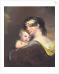 Portrait of Esther Fortune Warren and her daughter Hester, 1811 by Thomas Sully