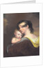 Portrait of Esther Fortune Warren and her daughter Hester, 1811 by Thomas Sully