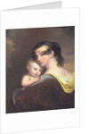 Portrait of Esther Fortune Warren and her daughter Hester, 1811 by Thomas Sully