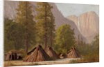 Yosemite Indian Village, 1874 by Raymond Dabb Yelland