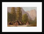 Yosemite Indian Village, 1874 by Raymond Dabb Yelland