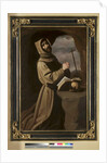 St. Francis in Prayer in a Grotto, 1650-55 by Francisco de Zurbaran
