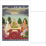 Bahadur Shah with his four sons and a grandson, c.1710 by Indian School