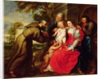 Holy Family with St. Francis, c.1625 by Peter Paul Rubens
