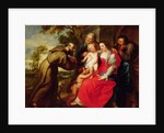 Holy Family with St. Francis, c.1625 by Peter Paul Rubens