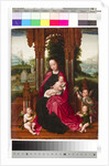 Madonna and Child with Angels, c.1510-20 by Adriaen Isenbrandt or Isenbrant
