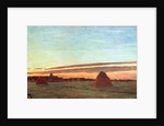 Haystacks at Chailly, 1865 by Claude Monet