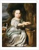Portrait of a Girl, c.1664 by Nicolaes Maes