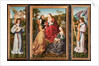 Mystic Marriage of Saint Catherine with Saints and Angels, c.1500-10 by Master of Frankfurt