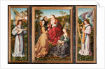 Mystic Marriage of Saint Catherine with Saints and Angels, c.1500-10 by Master of Frankfurt