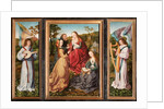 Mystic Marriage of Saint Catherine with Saints and Angels, c.1500-10 by Master of Frankfurt