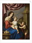 Madonna and Child with the Infant Saint John, 1658 by Francisco de Zurbaran