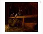 In the Hayloft, c.1878 by Eastman Johnson
