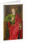 Saint John the Evangelist and the Poisoned Cup, c.1475 by Master of Saint Nicholas
