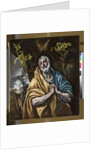 The Penitent Saint Peter, c.1590-95 by El Greco