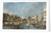 The Rialto Bridge, c.1775 by Francesco Guardi