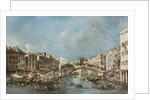 The Rialto Bridge, c.1775 by Francesco Guardi