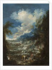 Landscape with Fishermen, c.1730 by Alessandro Magnasco